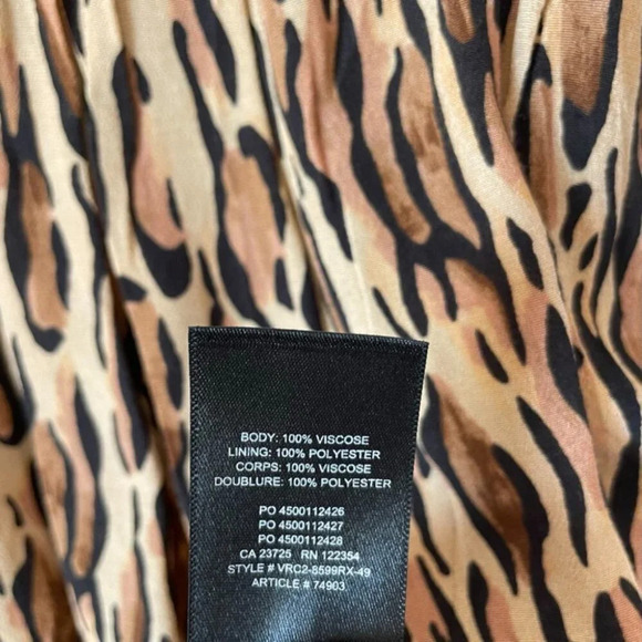 Sunday Best Aritzia Jinx Animal Print Leopard Mini Dress Sz  Small - Picture 9 of 9